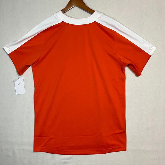 Nike Women's Baseball Team Orange White Pullover Jersey Engineered - Size L - Picture 3 of 7